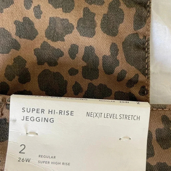 American Eagle leopard high rise jeggings - Picture 9 of 13